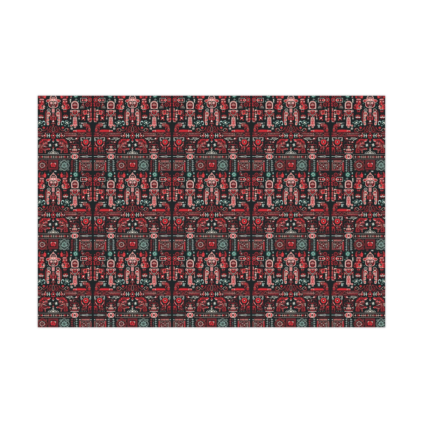 Mayan Xmas Exclusive Gift Wrap Papers