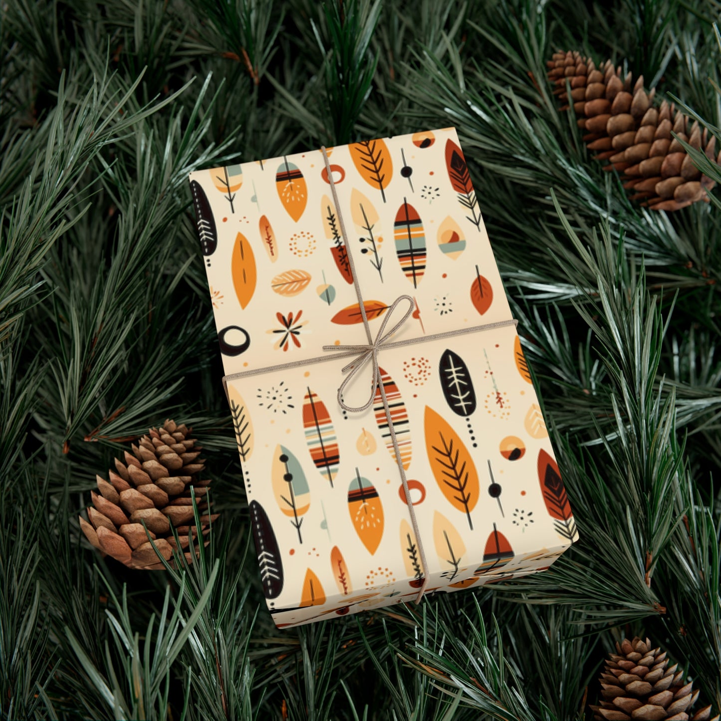 Fall Native Color Exclusive Gift Wrap Papers