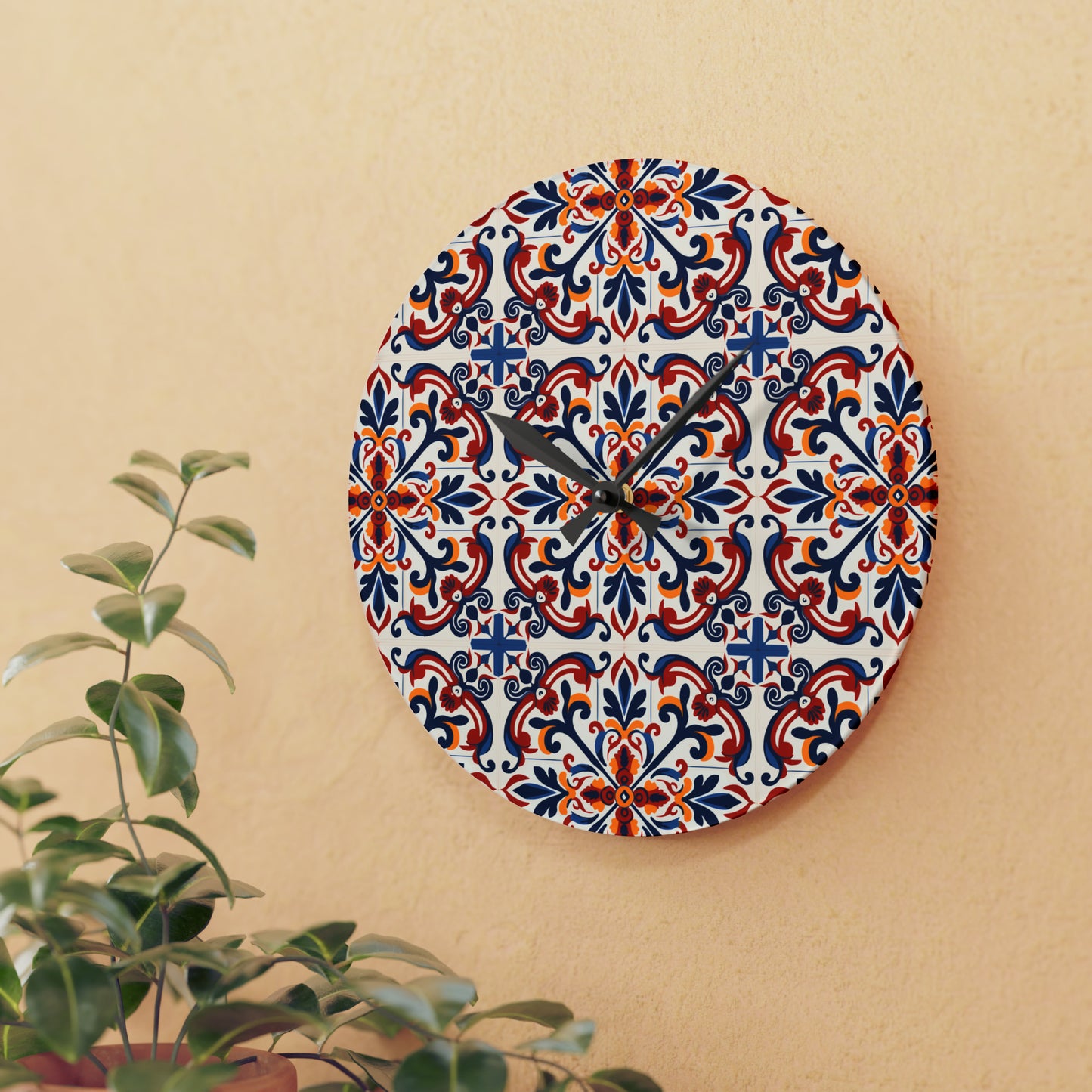 ConquisTile Luxe: Acrylic Wall Clock