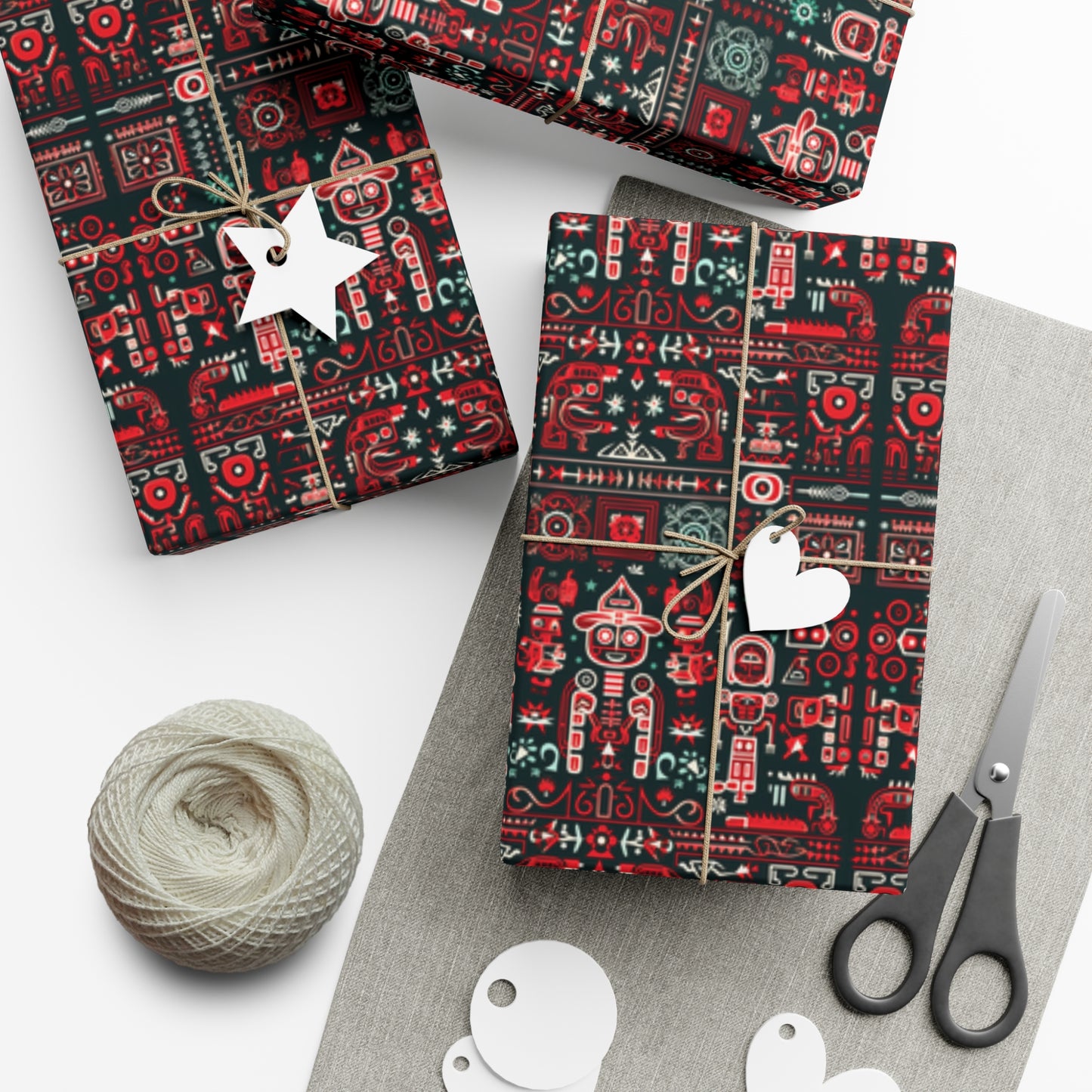 Mayan Xmas Exclusive Gift Wrap Papers