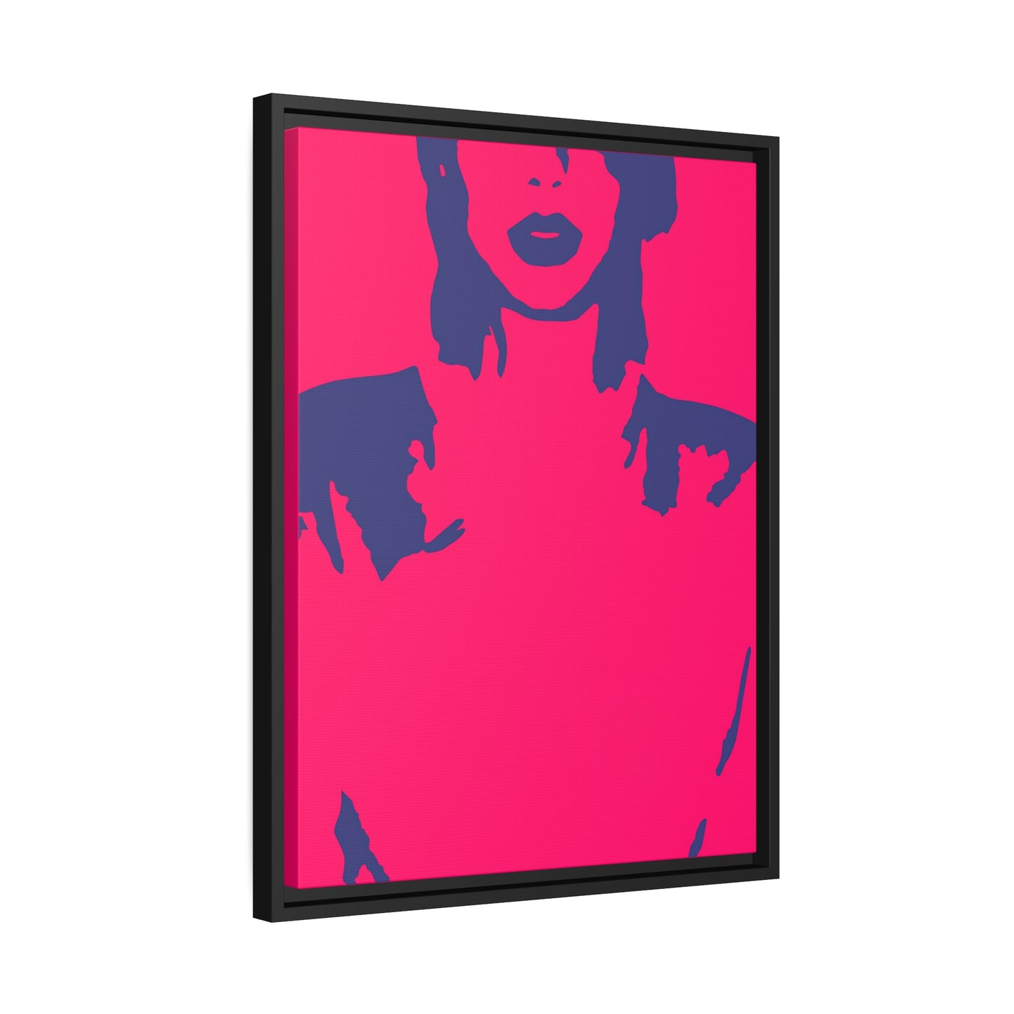 Taylor Swift - 03 by ADEPOP! Museum Canvas with Frame