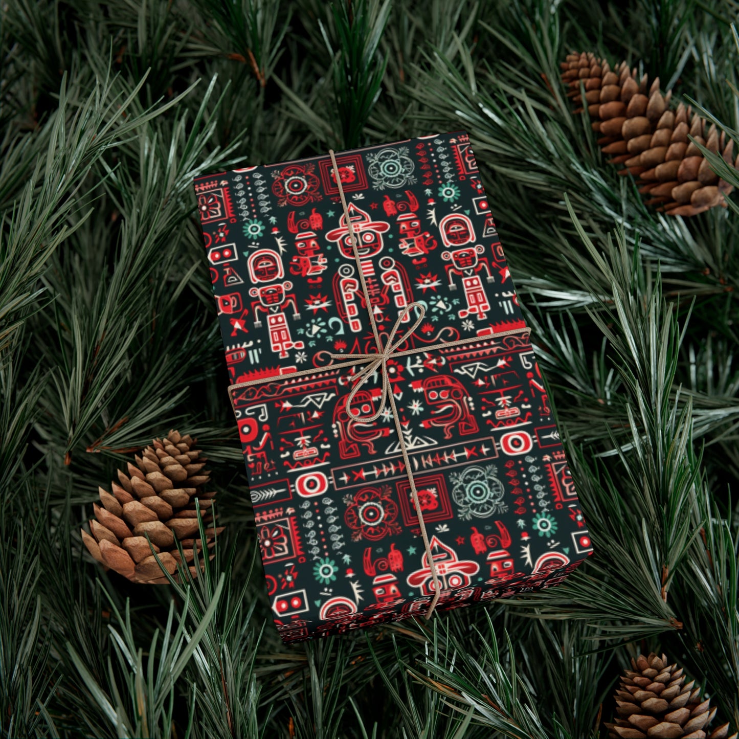 Mayan Xmas Exclusive Gift Wrap Papers