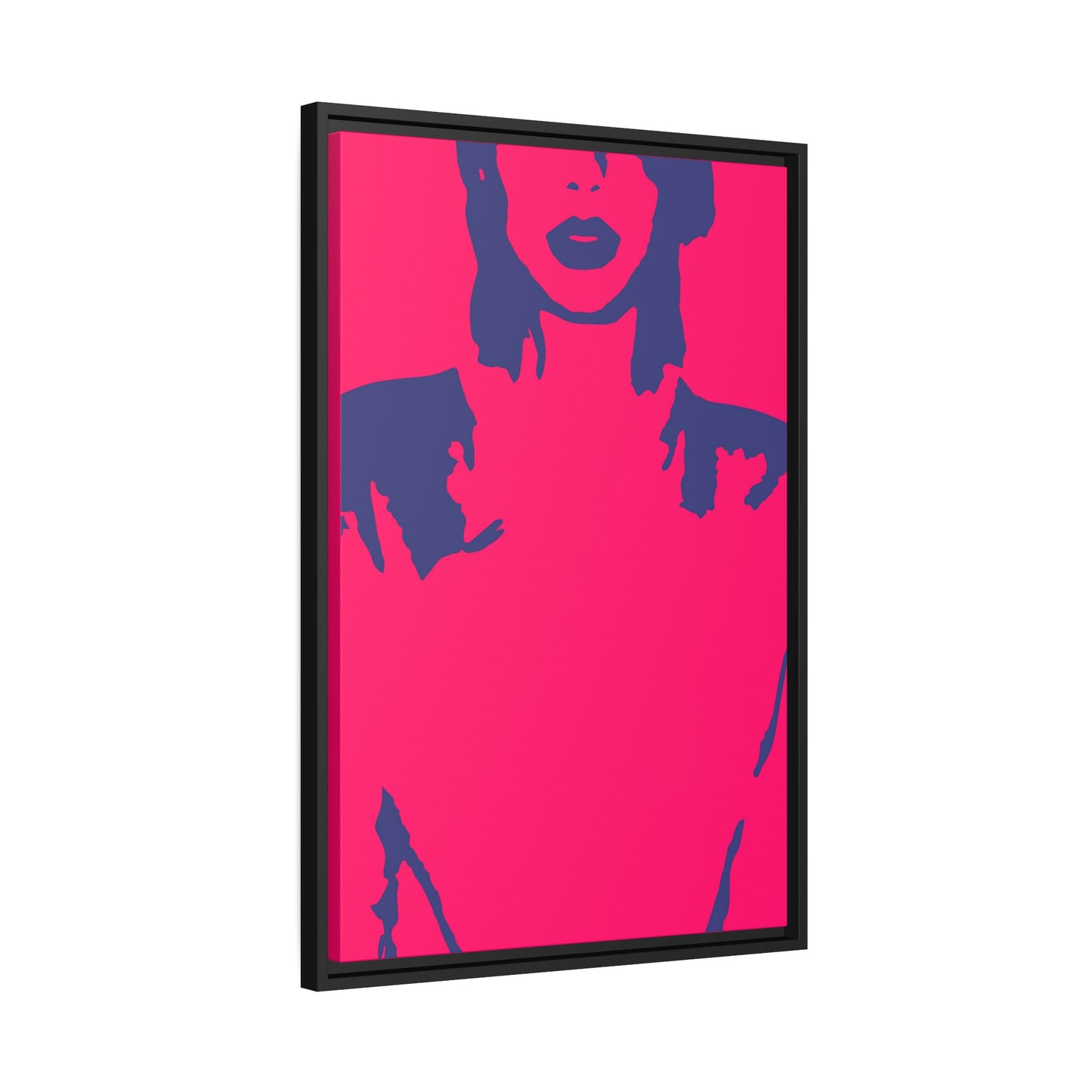 Taylor Swift - 03 by ADEPOP! Museum Canvas with Frame