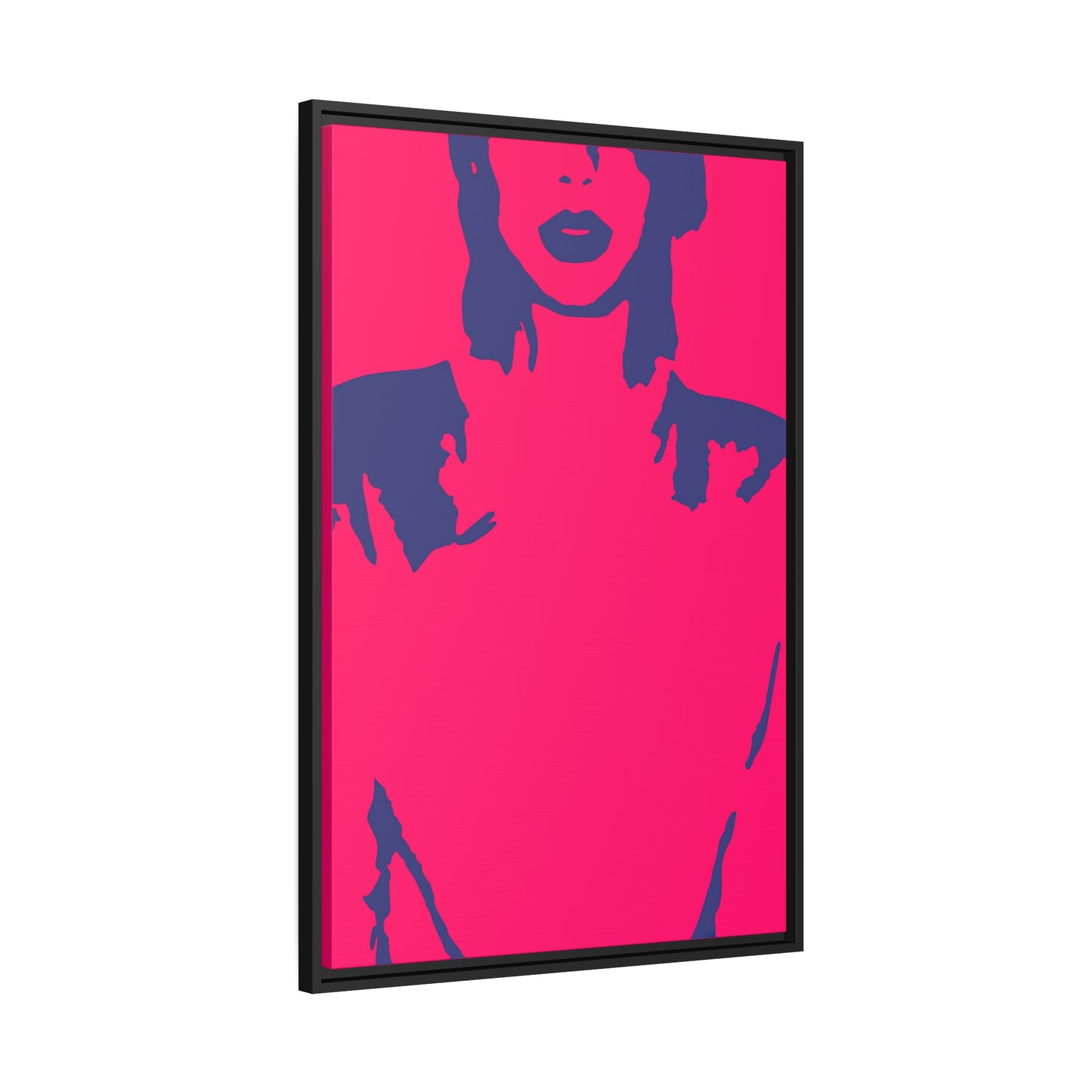 Taylor Swift - 03 by ADEPOP! Museum Canvas with Frame