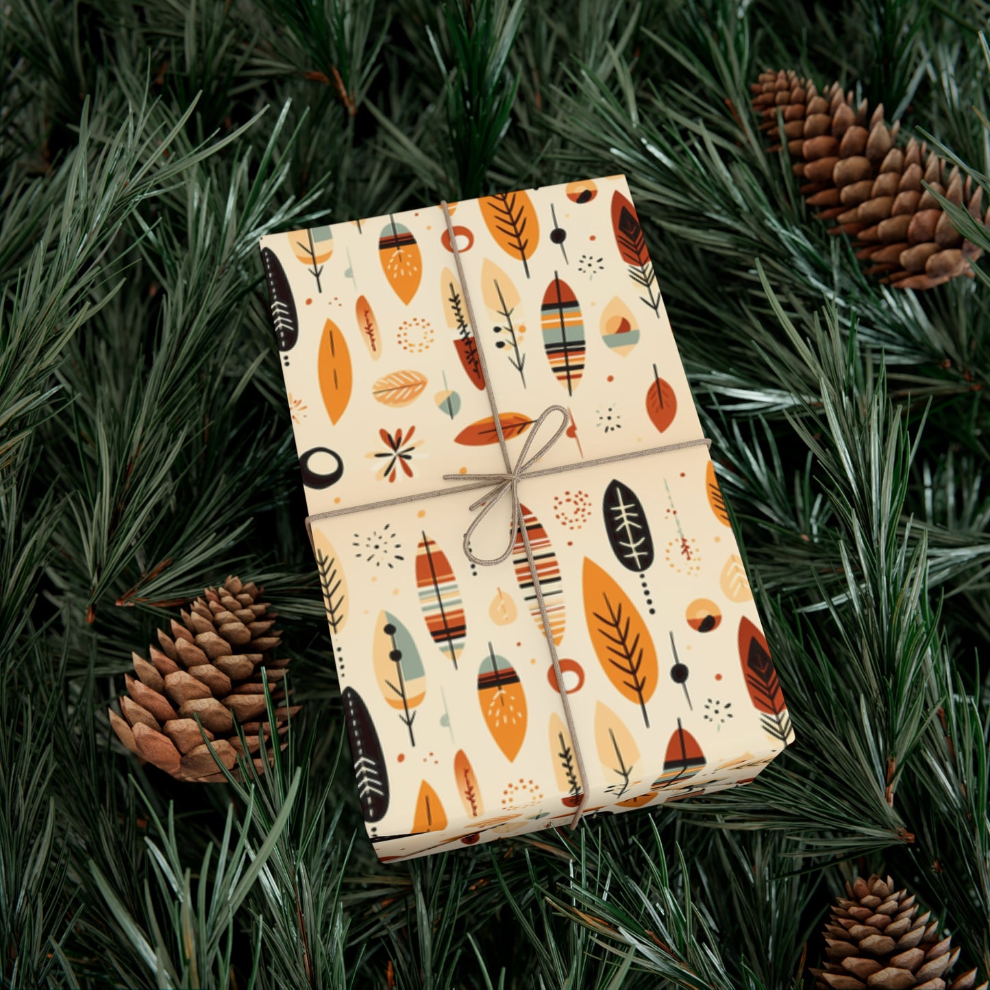 Fall Native Color Exclusive Gift Wrap Papers