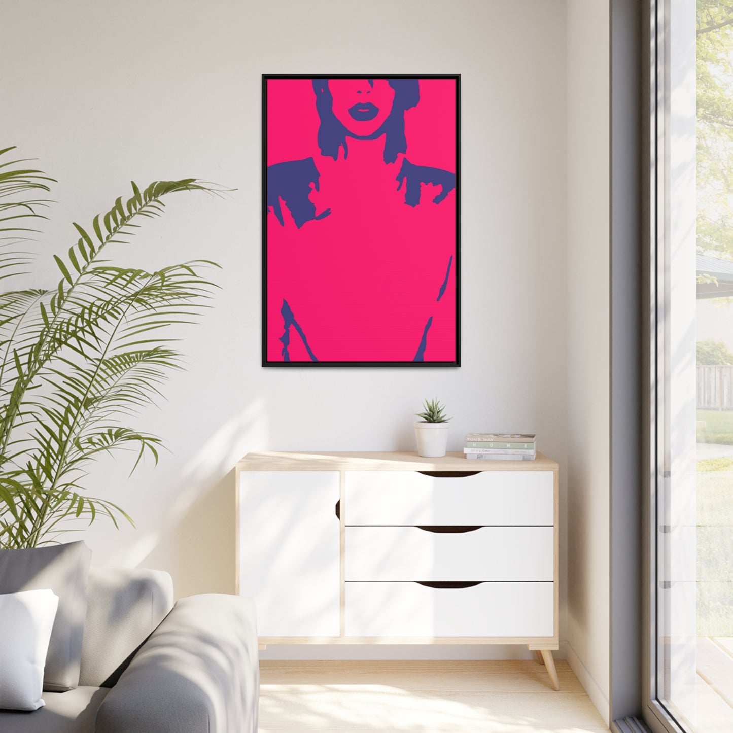 Taylor Swift - 03 by ADEPOP! Museum Canvas with Frame