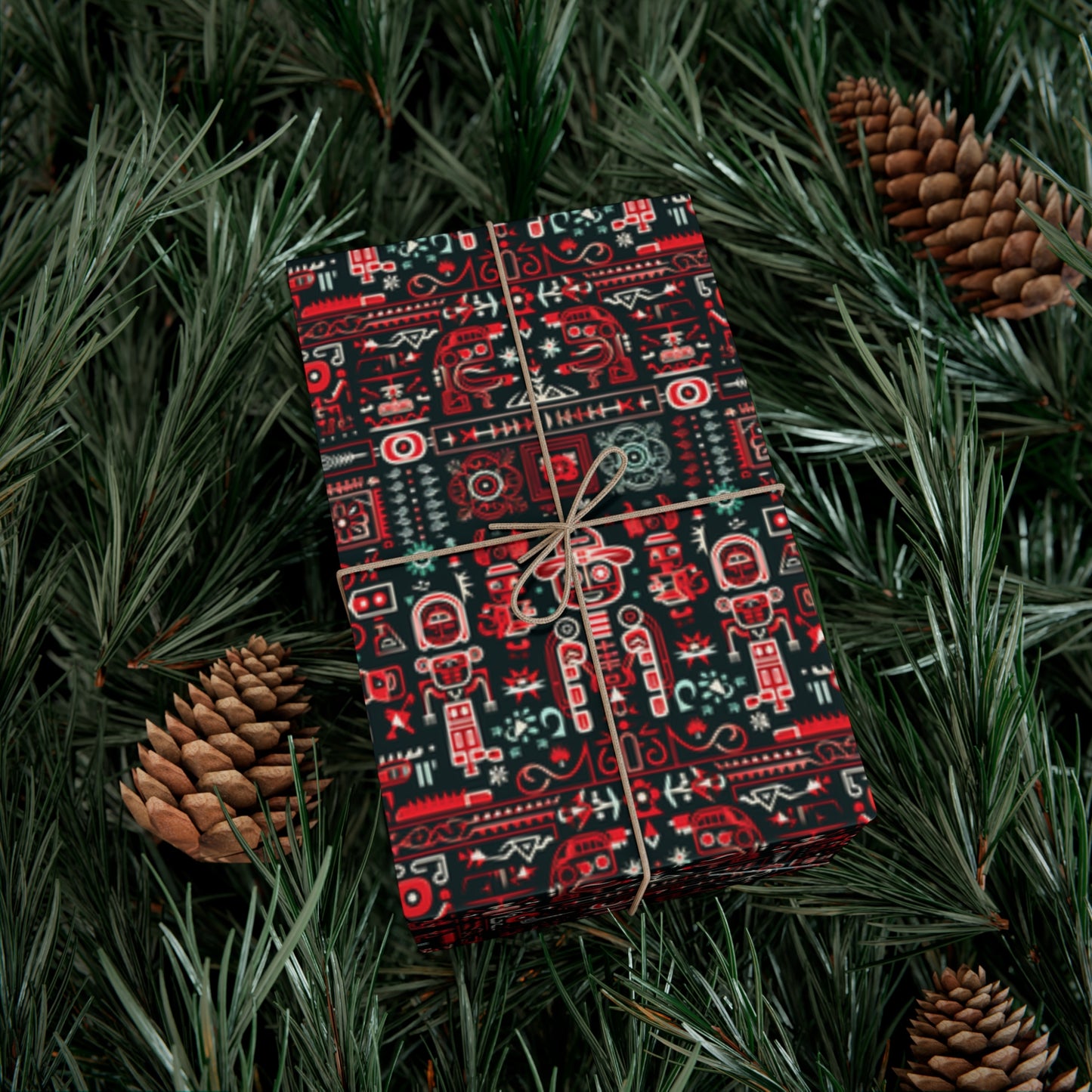 Mayan Xmas Exclusive Gift Wrap Papers