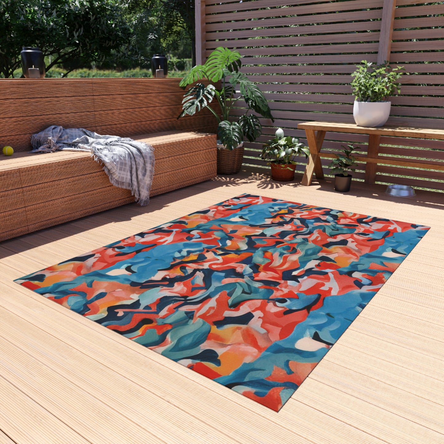 Caribbean Fall Outdoor Rug