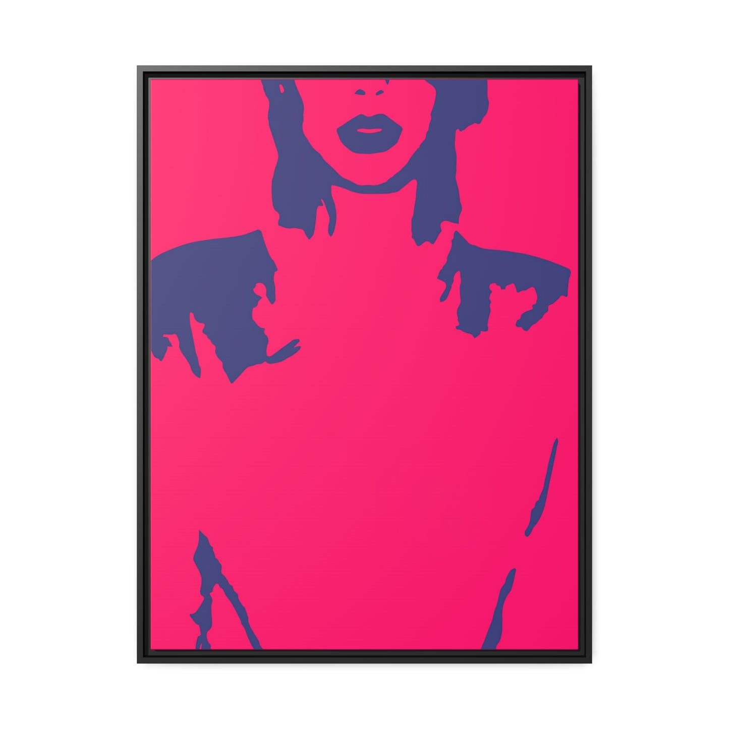 Taylor Swift - 03 by ADEPOP! Museum Canvas with Frame