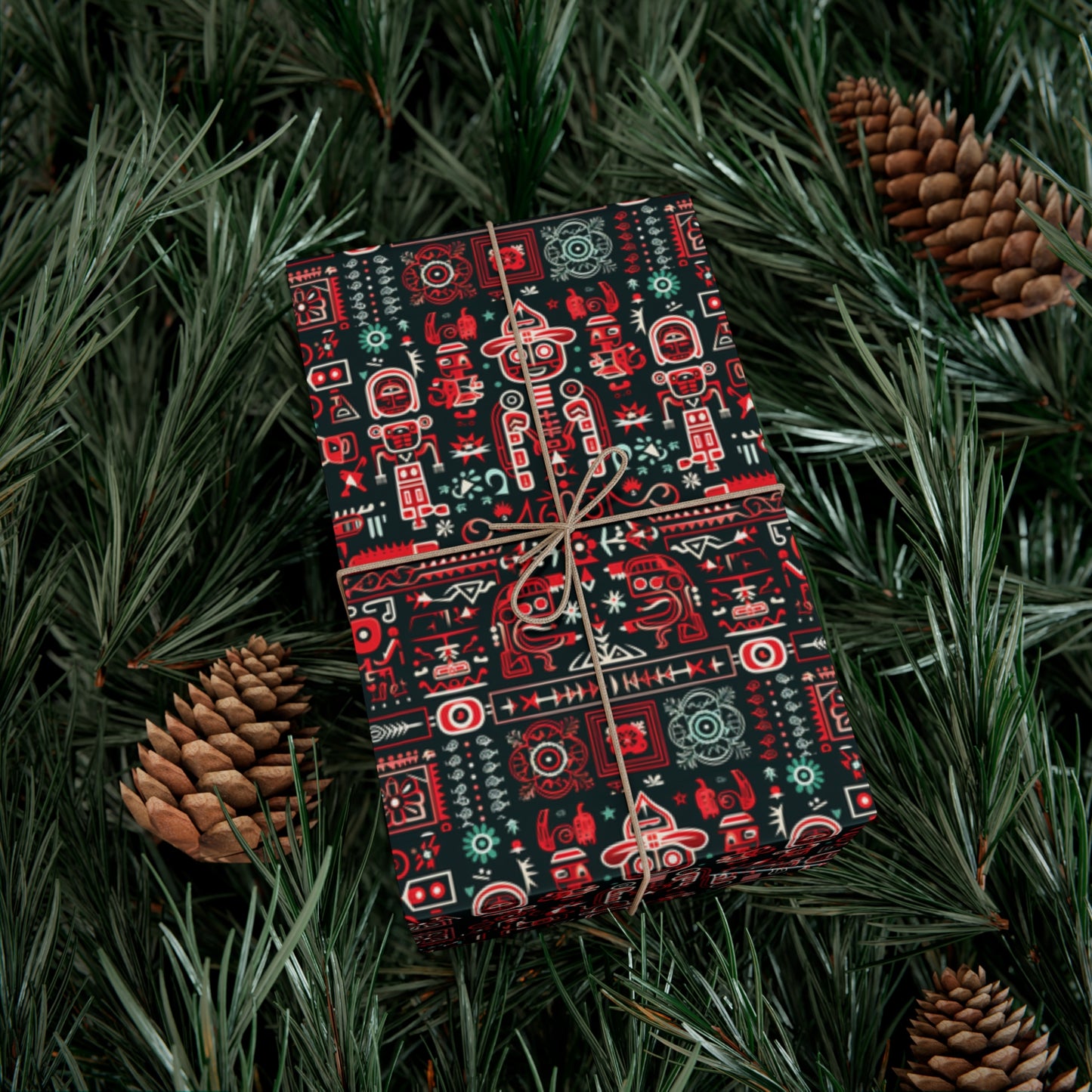 Mayan Xmas Exclusive Gift Wrap Papers