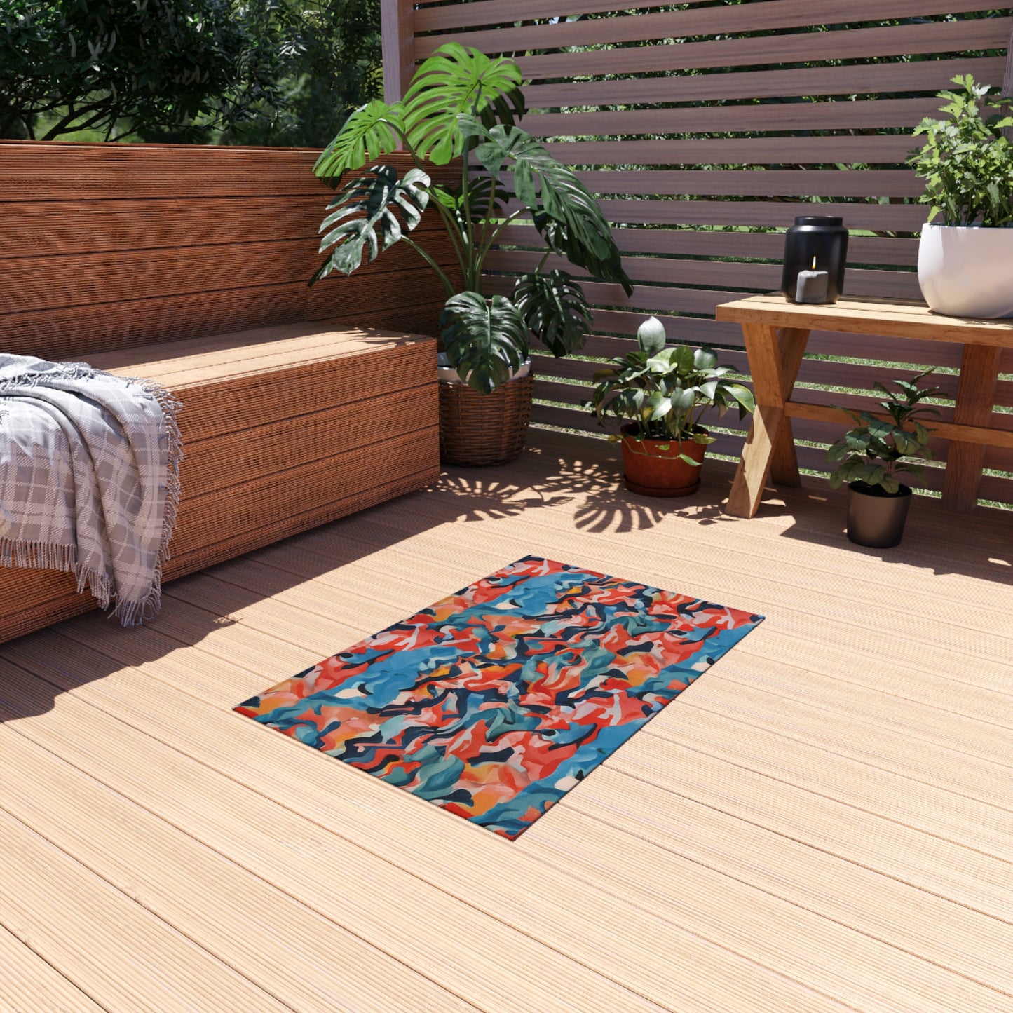 Caribbean Fall Outdoor Rug