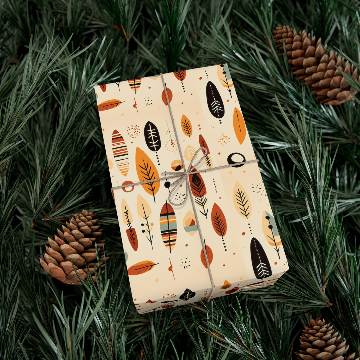 Fall Native Color Exclusive Gift Wrap Papers