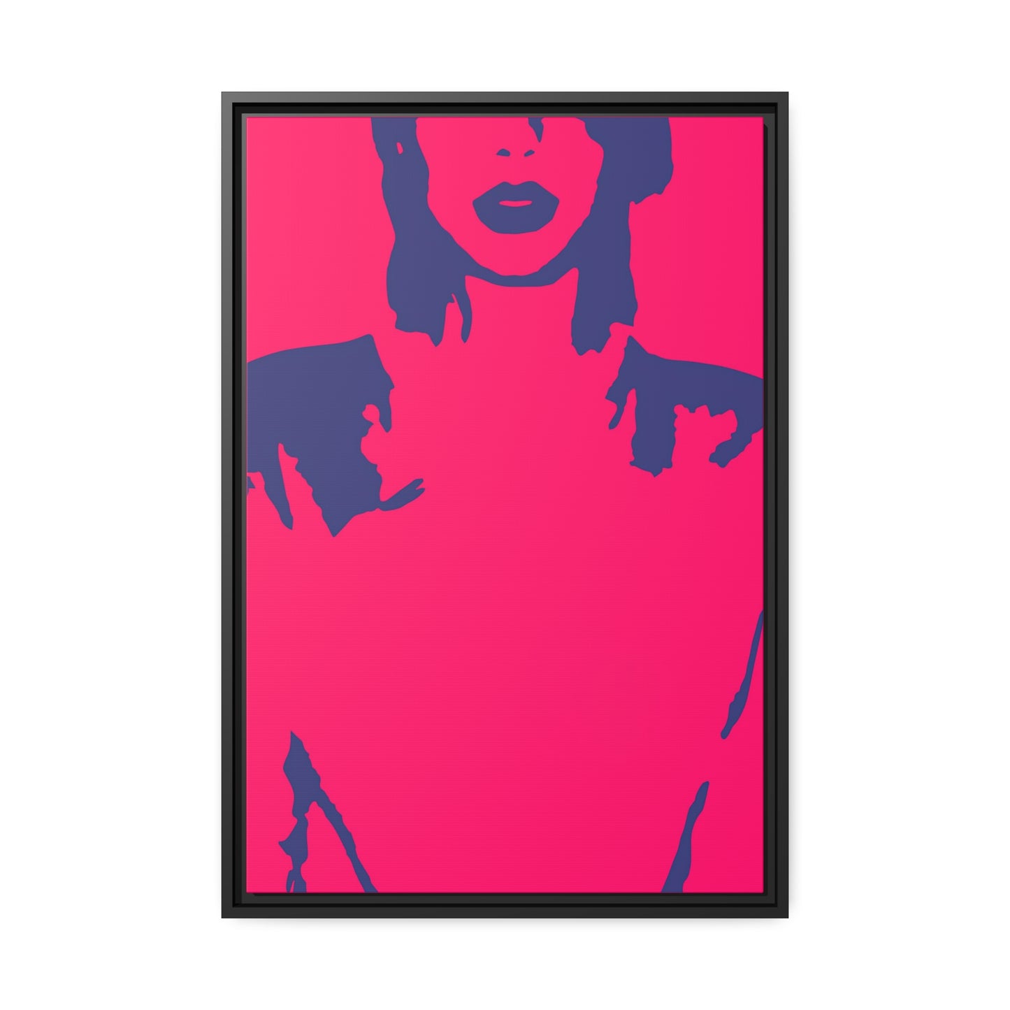 Taylor Swift - 03 by ADEPOP! Museum Canvas with Frame