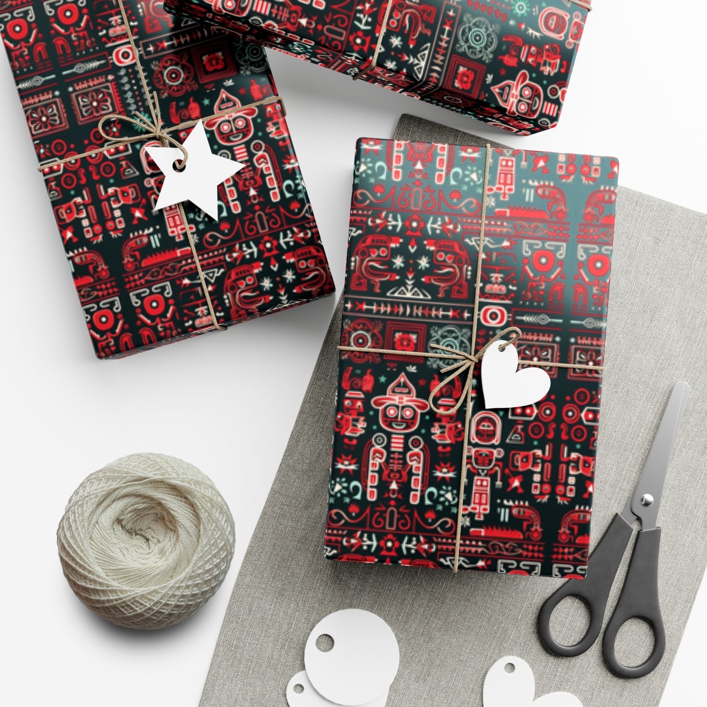 Mayan Xmas Exclusive Gift Wrap Papers