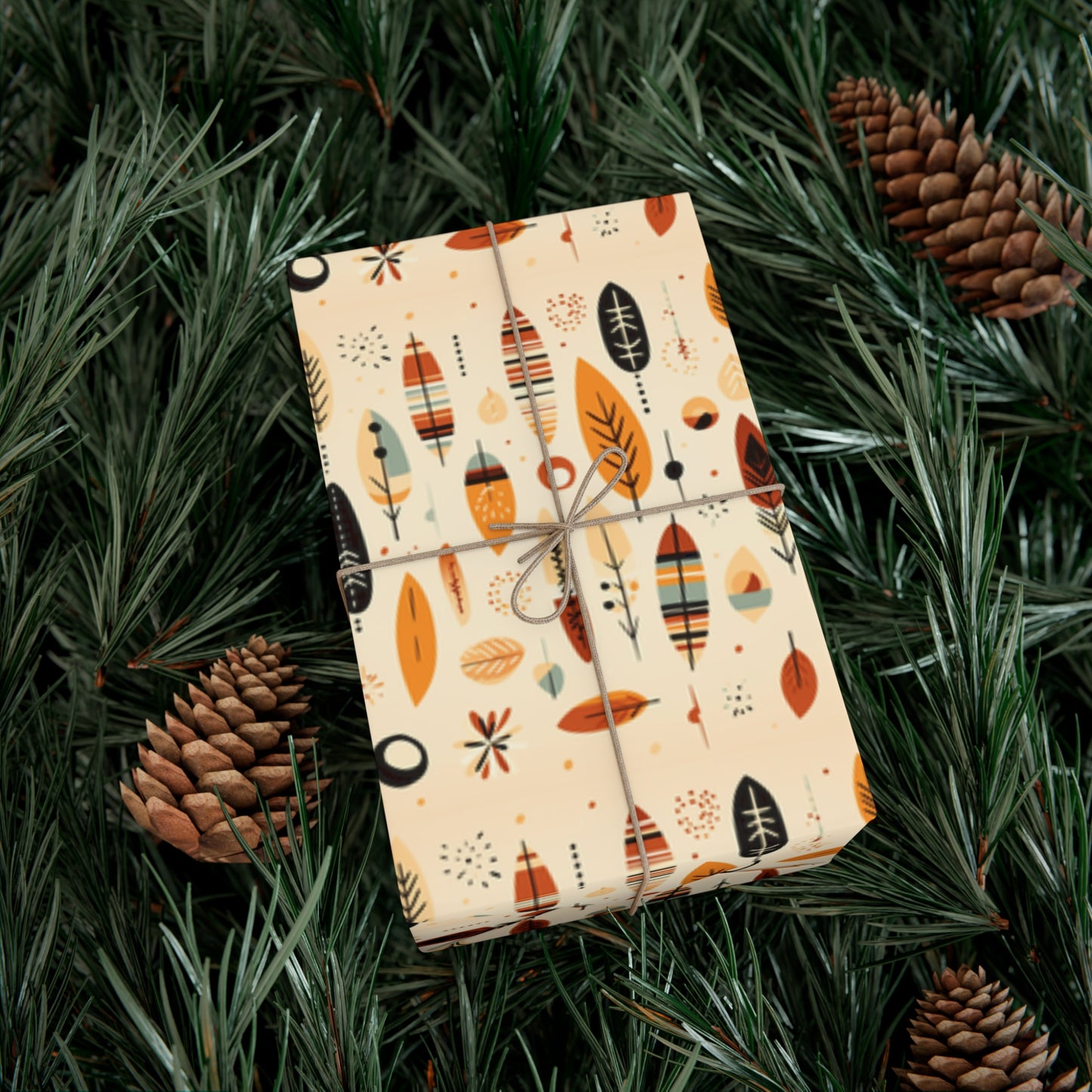 Fall Native Color Exclusive Gift Wrap Papers