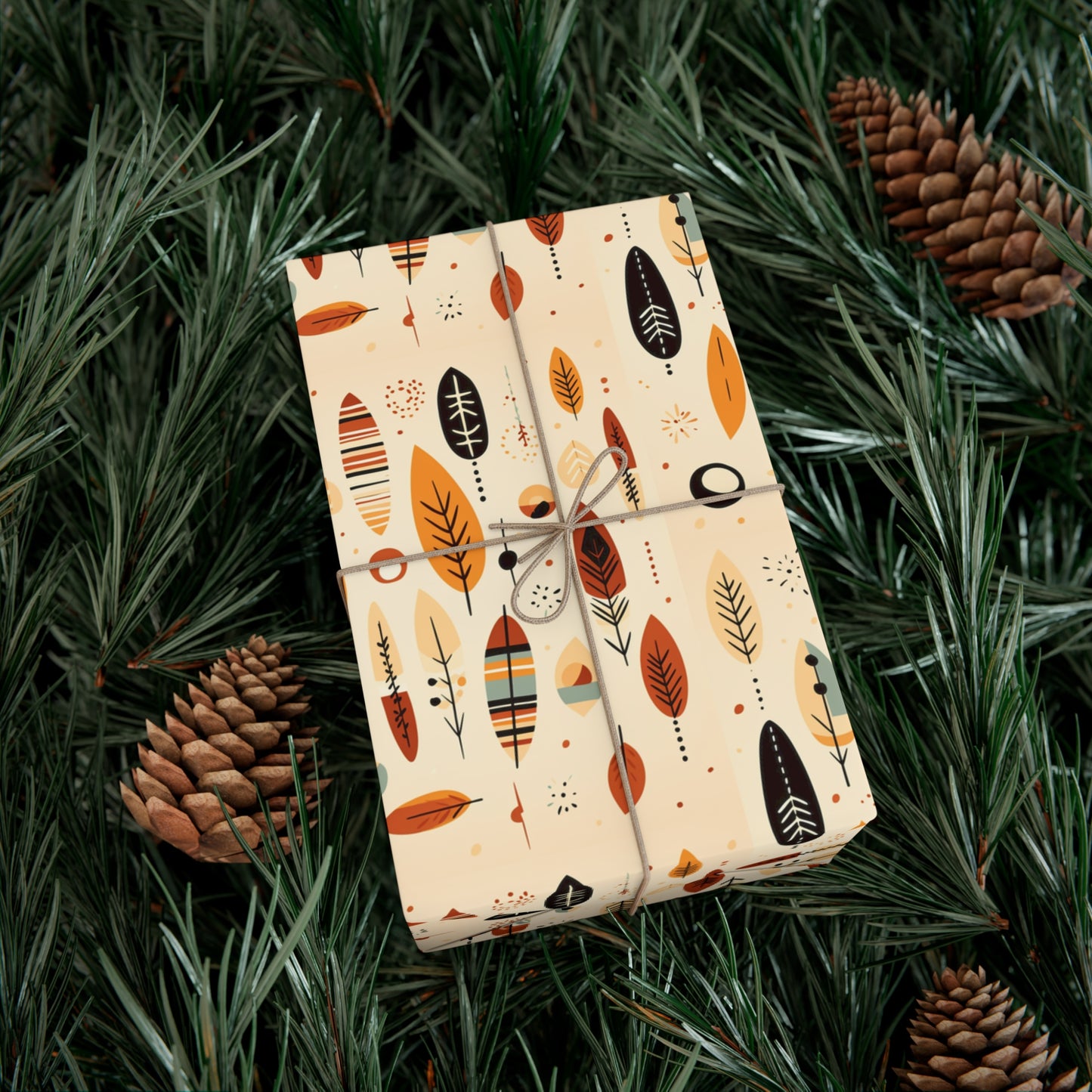 Fall Native Color Exclusive Gift Wrap Papers