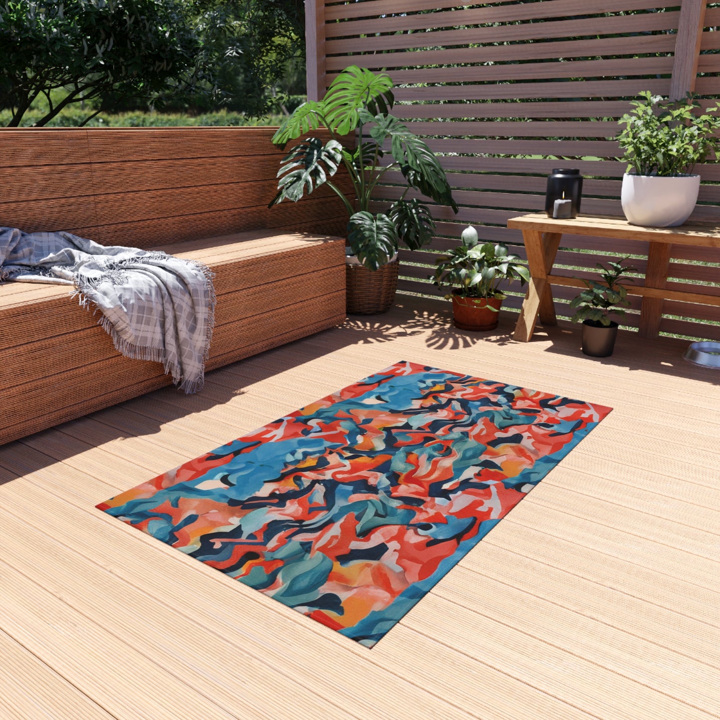 Caribbean Fall Outdoor Rug