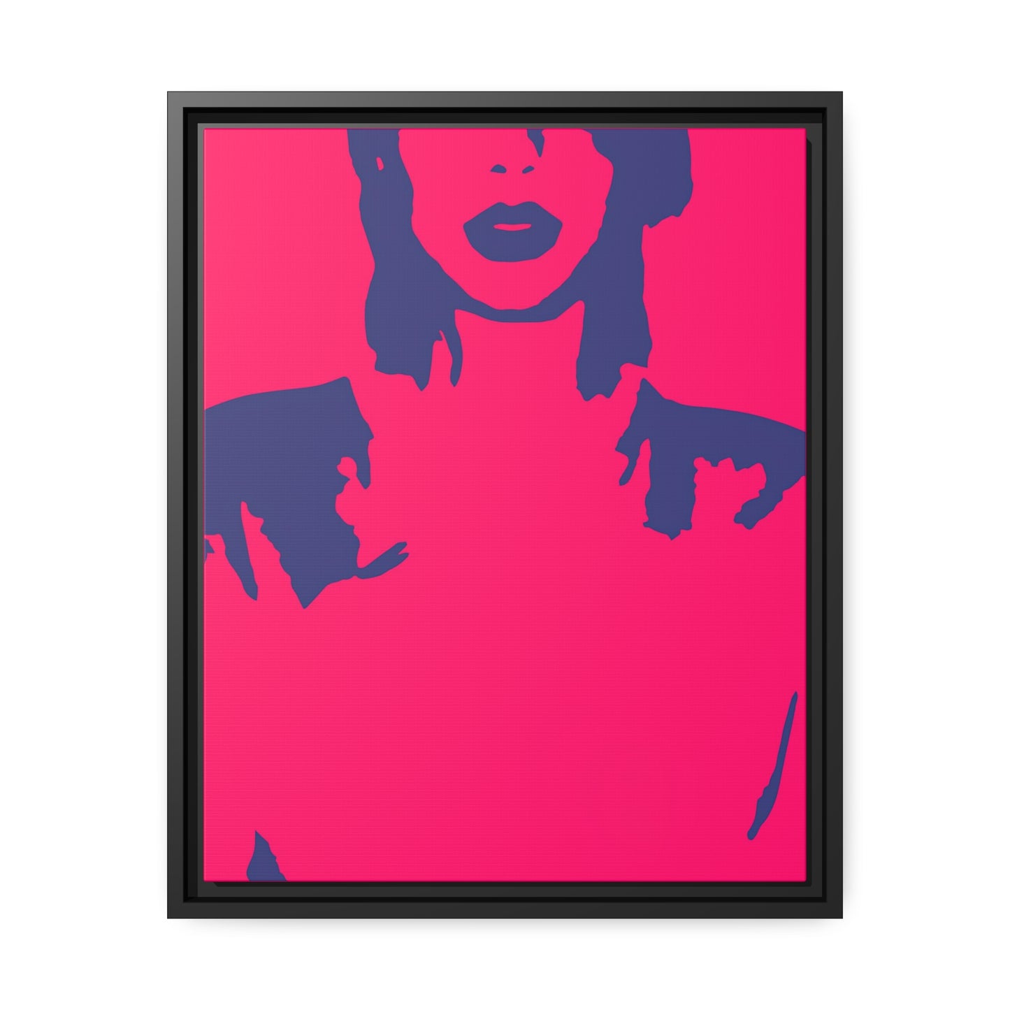 Taylor Swift - 03 by ADEPOP! Museum Canvas with Frame