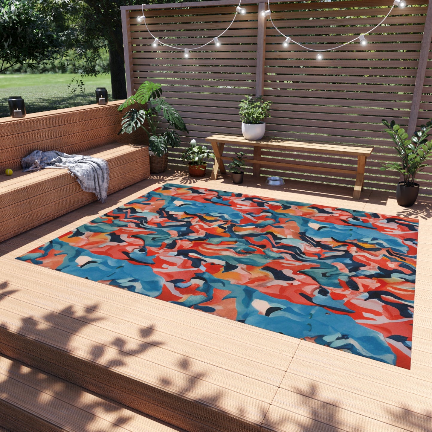 Caribbean Fall Outdoor Rug