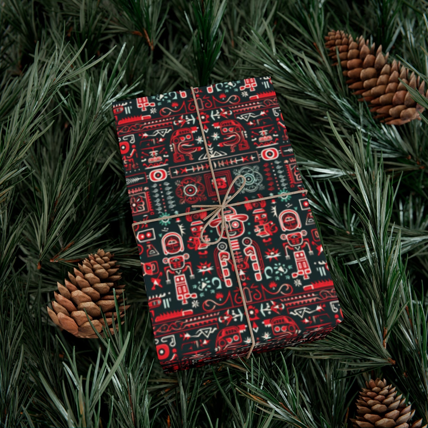 Mayan Xmas Exclusive Gift Wrap Papers